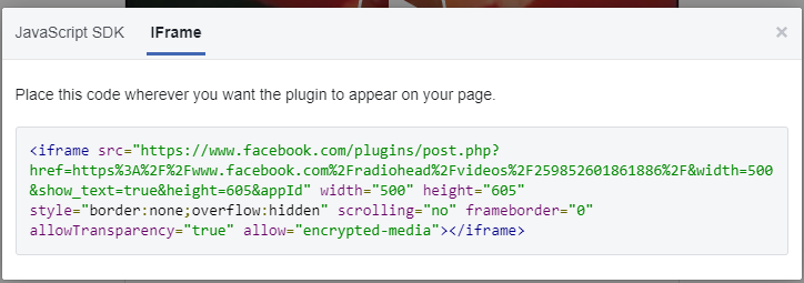 facebook-iframe